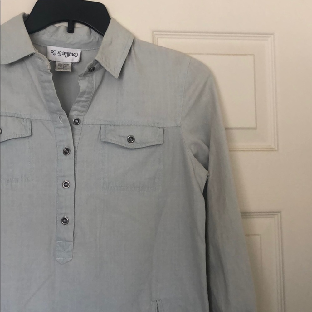 Denim dress